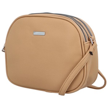 Dámská crossbody kabelka camel - Maria C Vilena