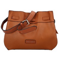 Dámská crossbody kabelka světle hnědá - David Jones Afras