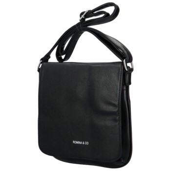 Dámská crossbody kabelka černá - Romina Louly