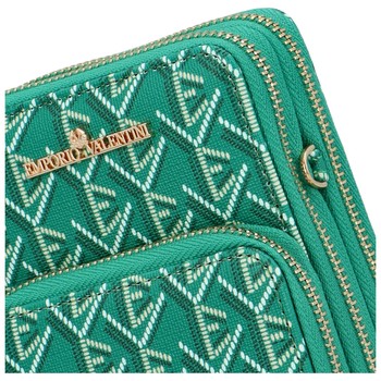 Dámská peněženka kapsa na mobil zelená - Coveri Luii