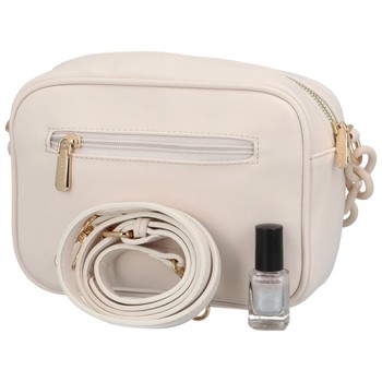 Dámská crossbody kabelka světle béžová - DIANA & CO Aftery