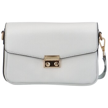 Dámská crossbody kabelka stříbrná - Coveri Azteca