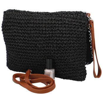 Dámská crossbody kabelka černá - Firenze Patty