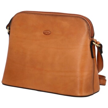 Dámská kožená crossbody/taška koňaková - Katana Akíra