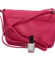Dámská kožená crossbody kabelka fuchsiová - ItalY Porta