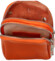 Dámské kožené crossbody pouzdro oranžové - Delami Valli
