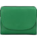 Dámská kožená crossbody kabelka zelená - Delami Juliane