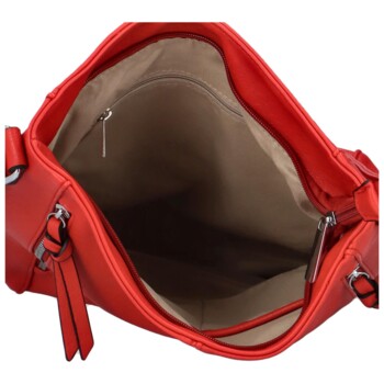 Dámská crossbody kabelka červená - Paolo Bags Adelaide