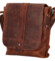 Pánská kožená crossbody taška hnědá - Greenwood Chester 2