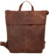 Kožený batoh hnědý - Greenwood Ronitor