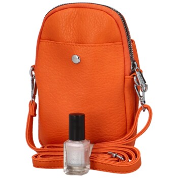 Dámská crossbody kabelka oranžová - Coveri Larrako