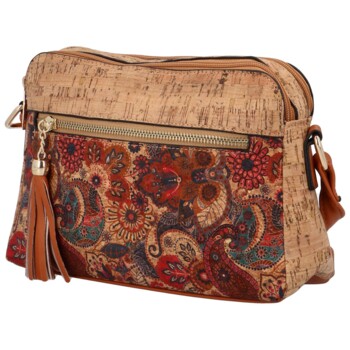 Dámská crossbody kabelka modro červená - Firenze Lolika