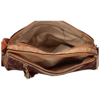 Dámská crossbody kabelka modro červená - Firenze Lolika