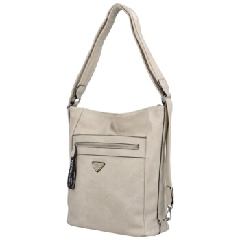 Dámský kabelko/batoh světle béžový - Romina & Co Bags Tonandis