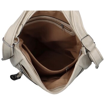 Dámský kabelko/batoh světle béžový - Romina & Co Bags Tonandis