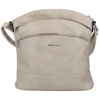 Dámská crossbody kabelka béžová - Romina Elkano