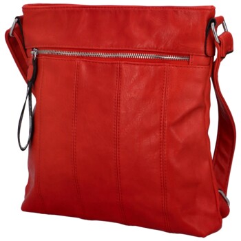 Dámská crossbody kabelka červená - Romina Alexaro
