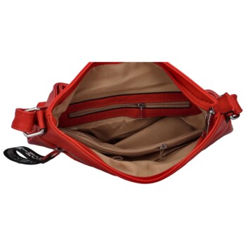 Dámská crossbody kabelka červená - Romina Alexaro