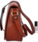 Dámská kožená crossbody kabelka hnědá - Katana Ladybona