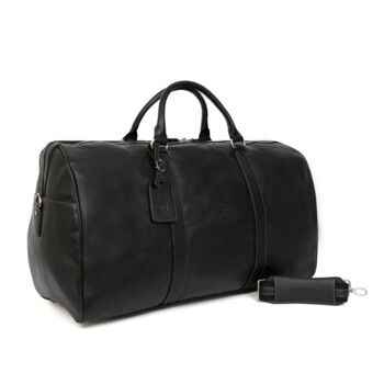 Luxusní kožená cestovní taška černá - Hexagona Maestro