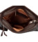 Pánská crossbody kabelka tmavě hnědá - Katana Willie