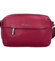 Dámská crossbody kabelka/taška červená švestka - Coveri Liliana