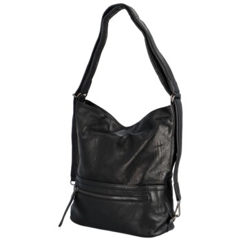 Dámský kabelko-batoh černý - Romina & Co Bags Wolfe