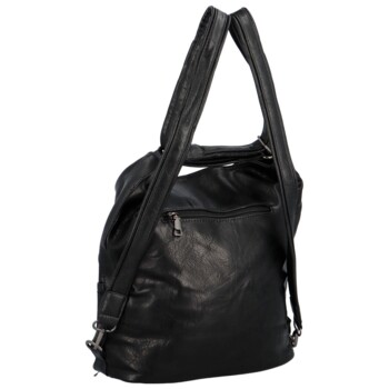 Dámský kabelko-batoh černý - Romina & Co Bags Wolfe