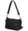 Dámská kožená crossbody černá - Delami Colette