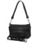 Dámská kožená crossbody černá - Delami Colette