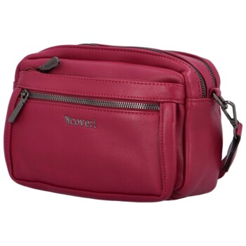 Dámská crossbody kabelka fuchsiová - Coveri Bricky new 
