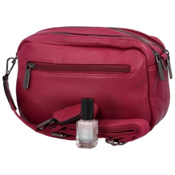 Dámská crossbody kabelka fuchsiová - Coveri Bricky new 