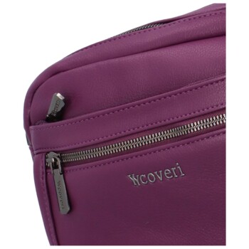 Dámská crossbody kabelka fialová - Coveri Bricky