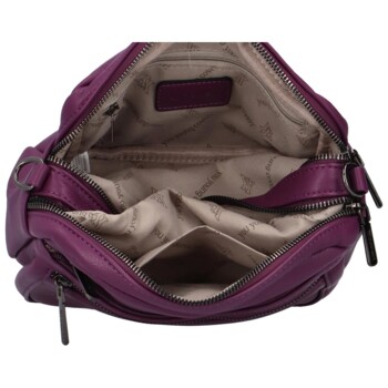 Dámská crossbody kabelka fialová - Coveri Bricky