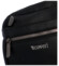 Dámská crossbody kabelka černá - Coveri Bricky