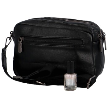Dámská crossbody kabelka černá - Coveri Bricky