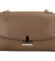 Dámská crossbody kabelka taupe - David Jones Paige