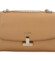 Dámská crossbody kabelka camel - David Jones Paige