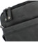 Pánská kožená crossbody taška černá - Hexagona Bermund