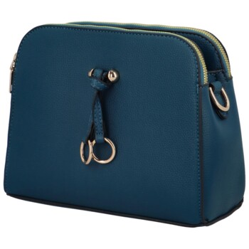 Dámská crossbody kabelka modrozelená - MaxFly Dakota 
