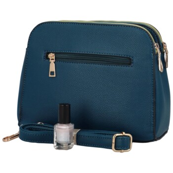Dámská crossbody kabelka modrozelená - MaxFly Dakota 