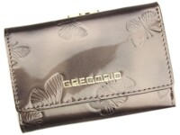 Dámská kožená peněženka šedá - Gregorio Larissa