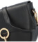 Dámská kožená crossbody černá - Delami Nora 