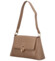 Dámská crossbody kabelka taupe - David Jones Felecia