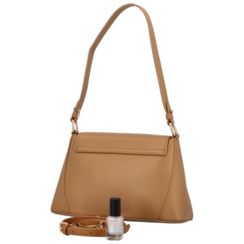 Dámská crossbody kabelka camel - David Jones Felecia