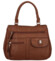 Dámská kabelka do ruky hnědá - Firenze Aryana Teea