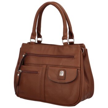 Dámská kabelka do ruky hnědá - Firenze Aryana Teea
