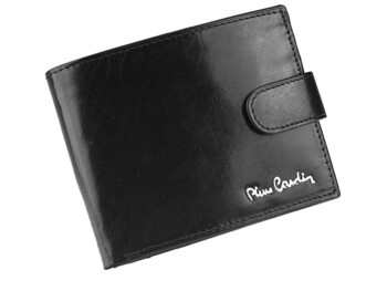 Pánská kožená peněženka černá - Pierre Cardin Santeron