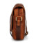 Pánská kožená crossbody/taška koňaková hladká - Diviley Harys