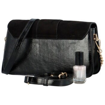 Dámská crossbody kabelka černá - Nobo Lenzara